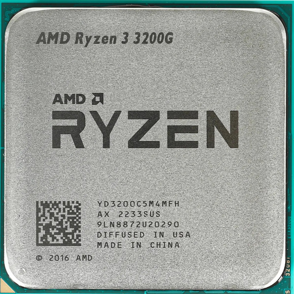 Процессор AMD Ryzen 3 3200G Ryzen 3 3200G OEM Ryzen 3 — фото товара