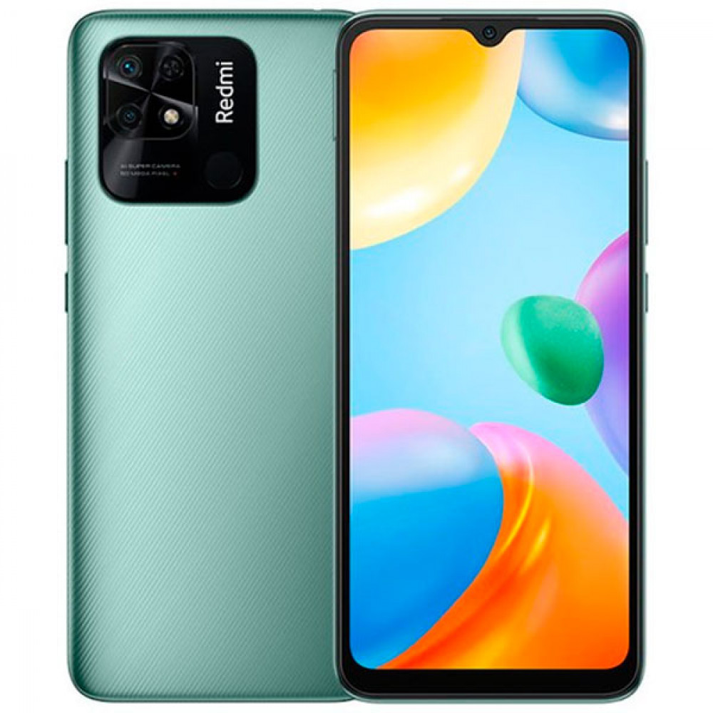 Смартфон Xiaomi Redmi 10C 4/64GB Mint Green 220333QAG-64-GREEN 64 Гб, 4 Гб — фото товара