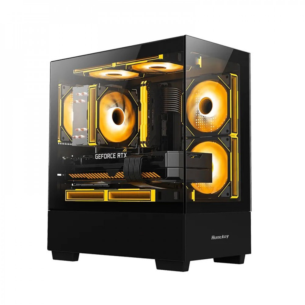 Корпус Huntkey GX35 Черный GX35BLACK Mid-Tower — фото товара