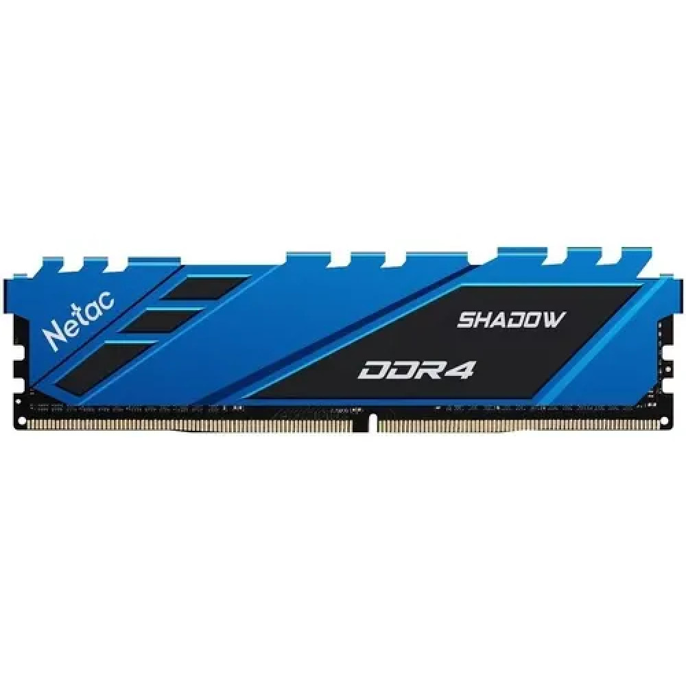 ОЗУ Netac Shadow NTSDD4P26SP-16B DIMM, DDR4, 16 Гб, 2666 МГц — фото товара