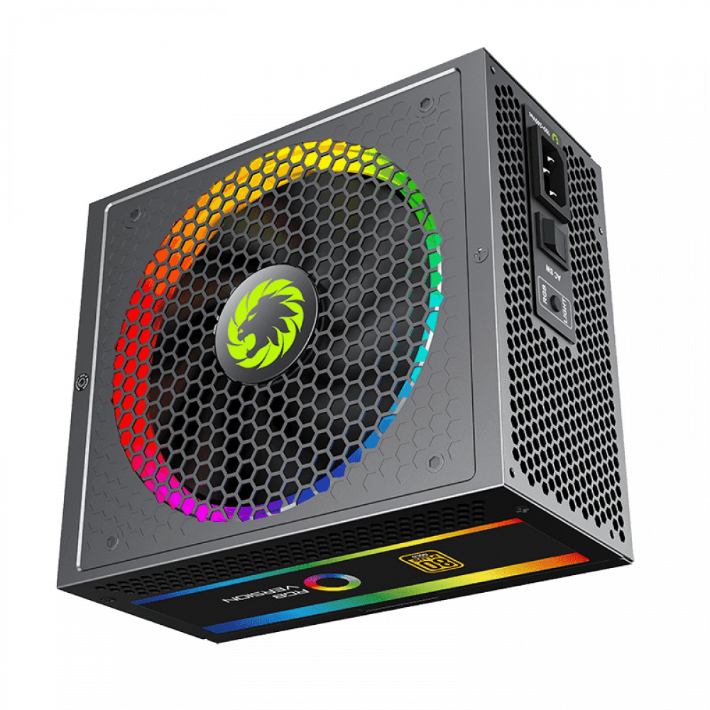 Блок питания GameMax RGB 550W Rainbow 210604500049 550 Вт - миниатюра 3