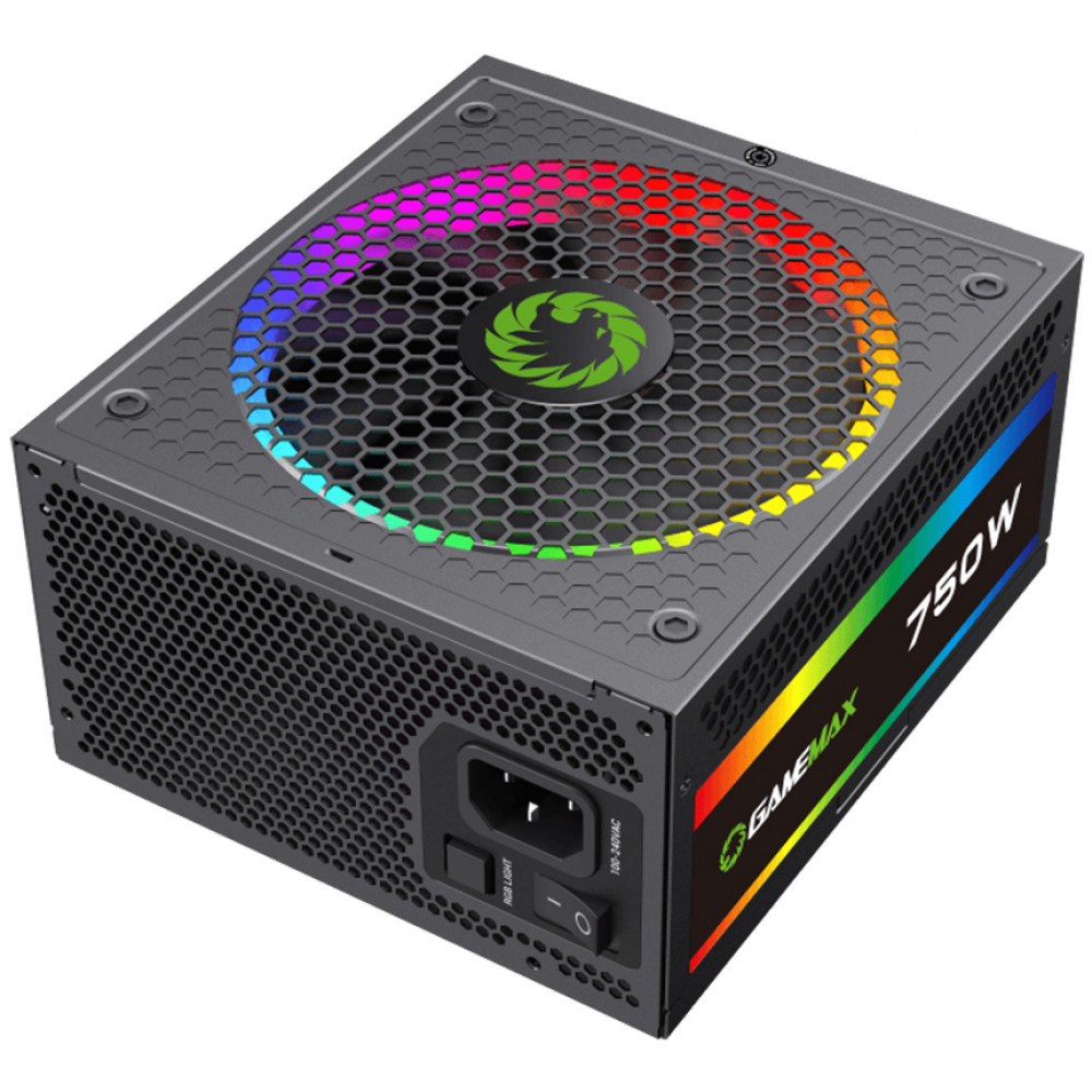 Блок питания GameMax RGB750 PRO Gold 214007500004 750 Вт — фото товара
