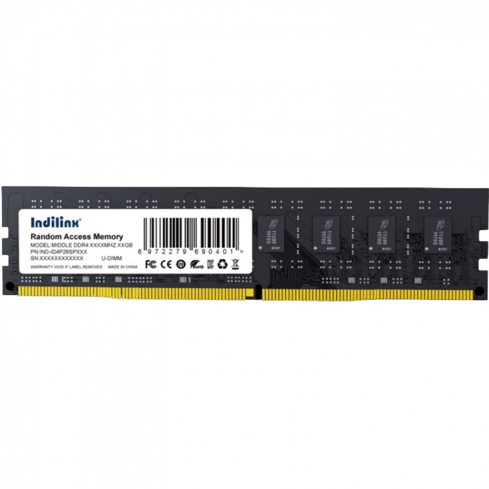 ОЗУ Indilinx ID4P32SP16X IND-ID4P32SP16X DIMM, DDR4, 16 Гб, 3200 МГц — фото товара