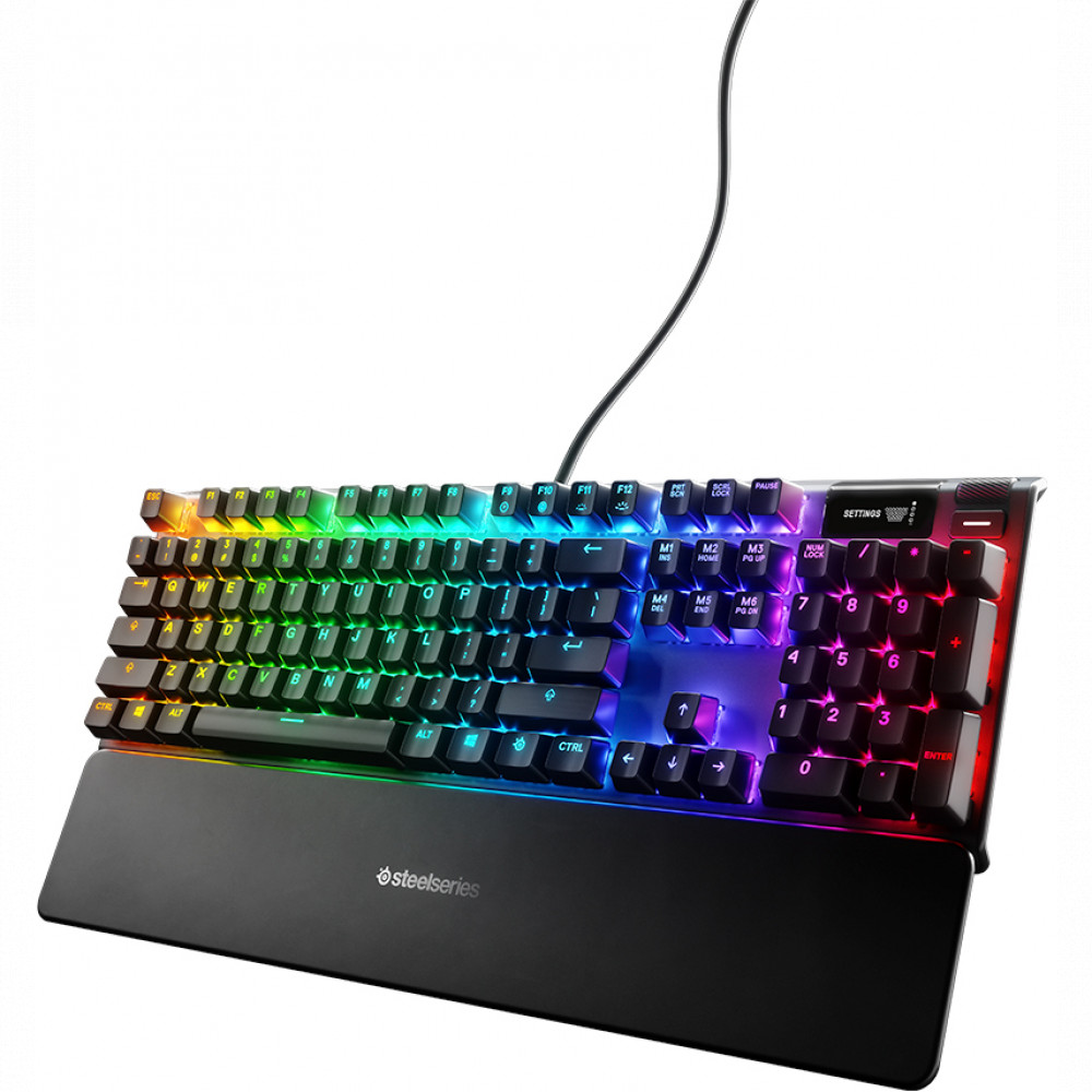 Клавиатура SteelSeries Apex 7 (Blue Switch) 64774 Проводная, USB — фото товара