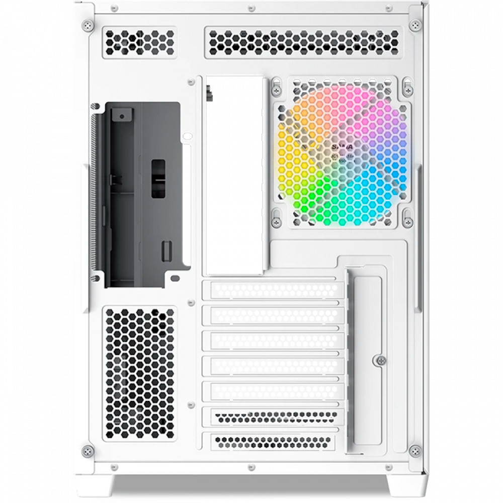 Корпус Sama V60 White V60-WHADA7X1-GL Mid-Tower - миниатюра 5
