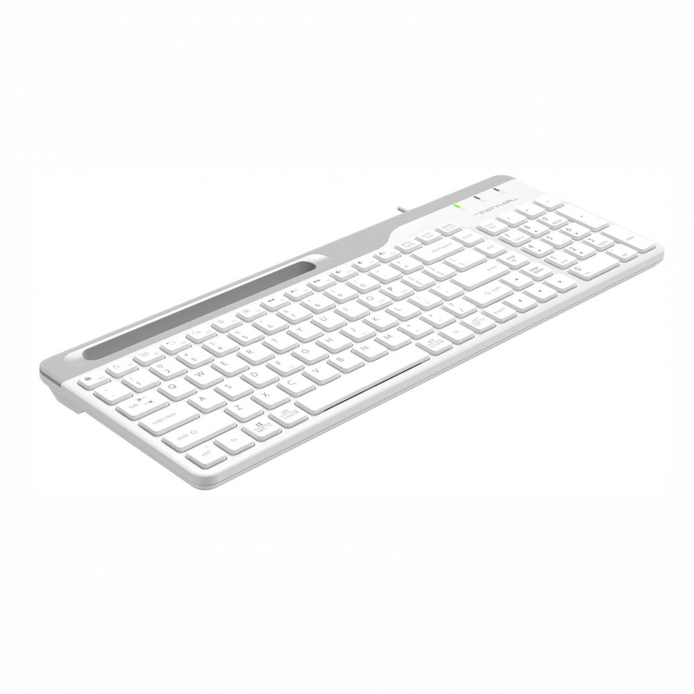 Клавиатура A4Tech Fstyler FK25 FK25 WHITE Проводная, USB - миниатюра 2