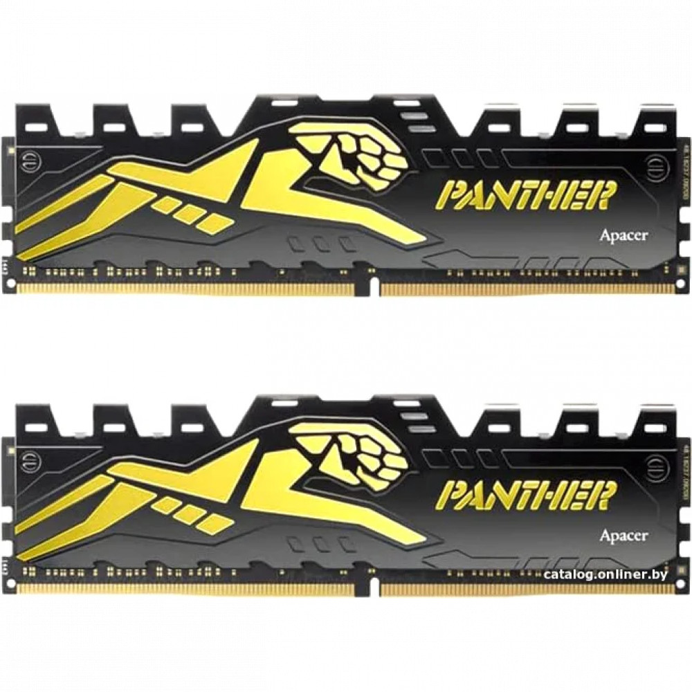 ОЗУ Apacer Panther Golden AH4U16G32C28Y7GAA-2 DIMM, DDR4, 16 Гб (2 х 8 Гб), 3200 МГц — фото товара