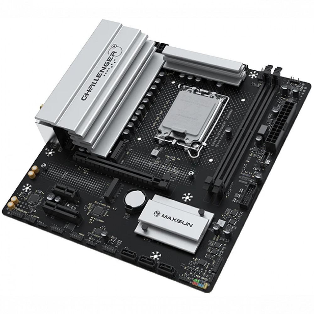 Материнская плата Maxsun Challenger Z890M MS-Challenger Z890M Micro-ATX, LGA 1851 — фото товара