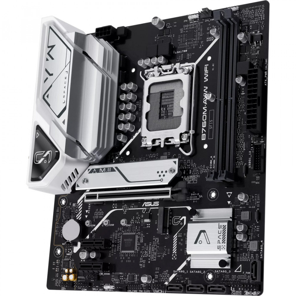 Материнская плата Asus B760M-AYW WIFI-SI 90MB1FK0-M0UBY0 Micro-ATX, LGA 1700 - миниатюра 3