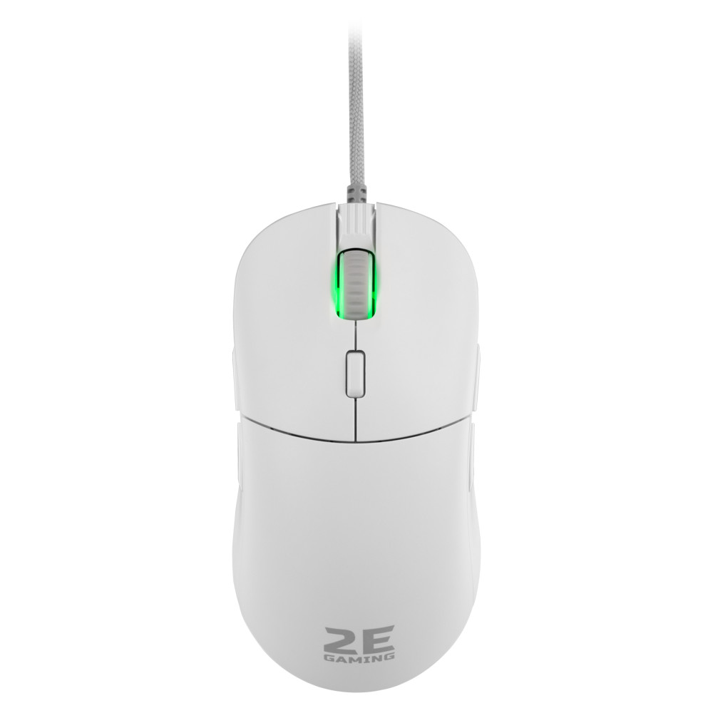 Мышь 2E GAMING HyperDrive Pro 2E-MGHDPR-WT Игровые, Проводная — фото товара