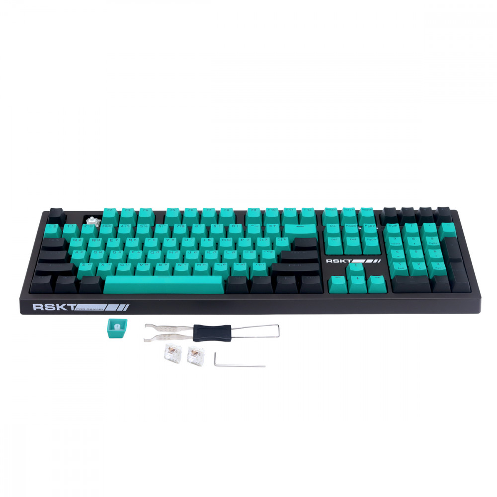 Клавиатура Raskat KM002 Green KM002-GREEN Проводная, USB - миниатюра 3