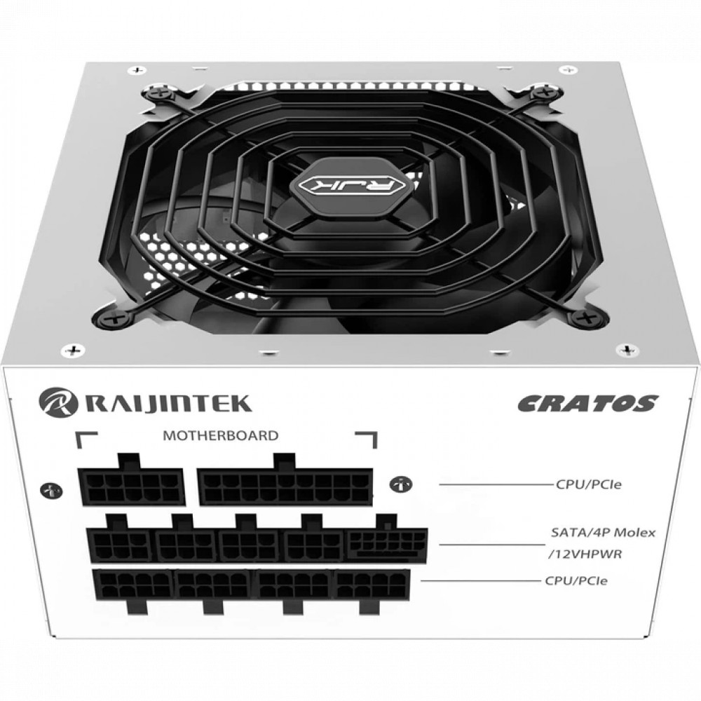 Блок питания Raijintek CRATOS, 80+ Gold, white 0R30B00008 850 Вт - миниатюра 4