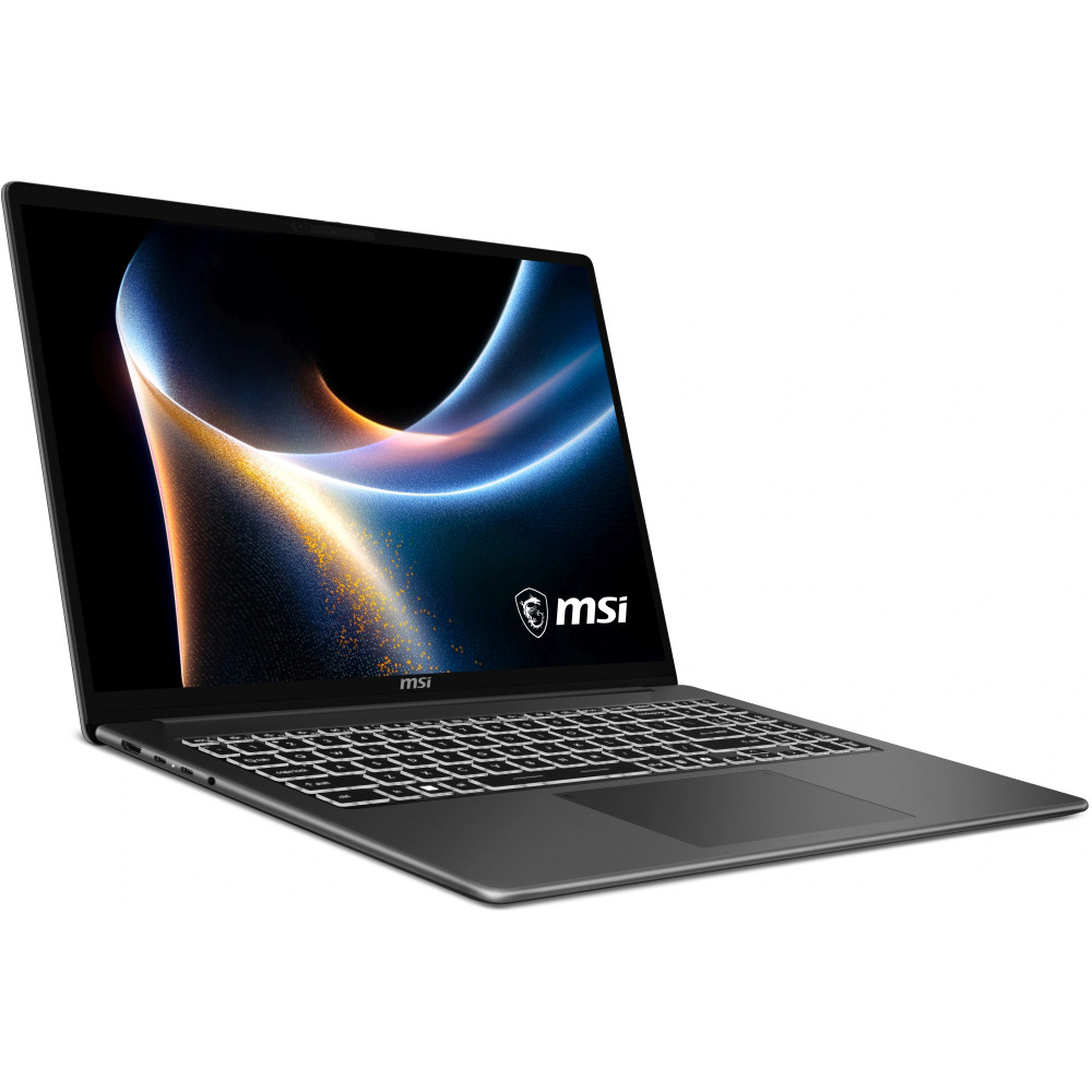 Ноутбук MSI MS-26U2 Modern 16S AI+ G3MG-033XBY Platinum Gray 9S7-26U211-033 16 ", WUXGA 1920x1200 (16:10), Intel, Core Ultra 5, 16 Гб, 512 ГБ, Intel Graphics — фото товара