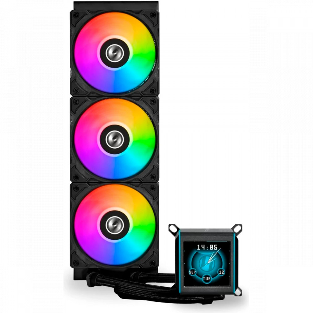 Система охлаждения Lian Li Galahad II LCD 360 Black G89.GA2ALCD36B.00 Для процессора - миниатюра 2