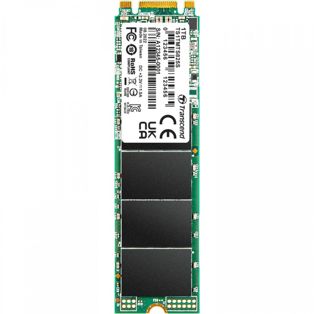 Жесткий диск Transcend MTS825 TS1TMTS825S SSD (твердотельные), 1 ТБ, M.2, SATA - миниатюра 4