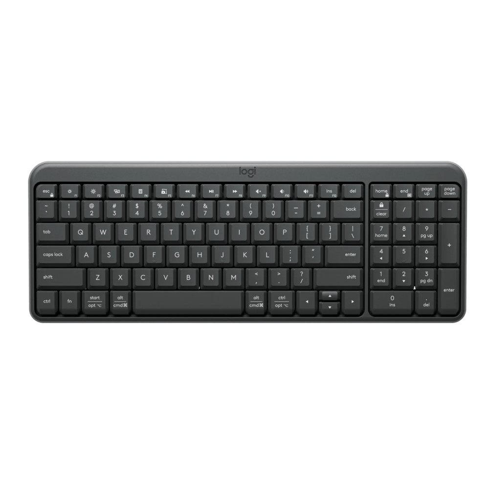 Клавиатура Logitech K250 Compact Bluetooth Wireless Keyboard Graphite 920-013452 Беспроводная, Bluetooth — фото товара