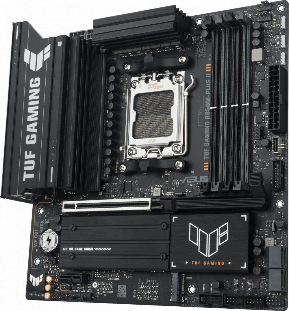 Материнская плата Asus TUF GAMING B850M-PLUS II Mini-ATX, AMD AM5 - миниатюра 3