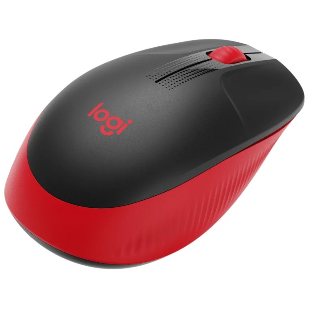 Мышь Logitech M190 Red 910-005908 Бюджетные, Беспроводная - миниатюра 3