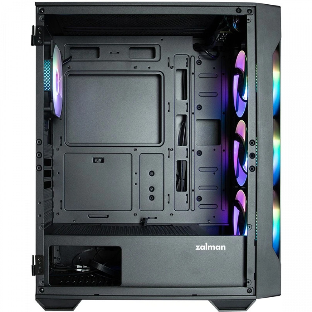 Корпус Zalman i3 Neo TG Black i3 Neo TG черный Mid-Tower - миниатюра 5