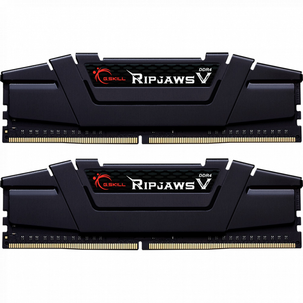 ОЗУ G.Skill RipJaws V F4-3600C18D-32GVK DIMM, DDR4, 32 Гб (2 х 16 Гб), 3600 МГц — фото товара