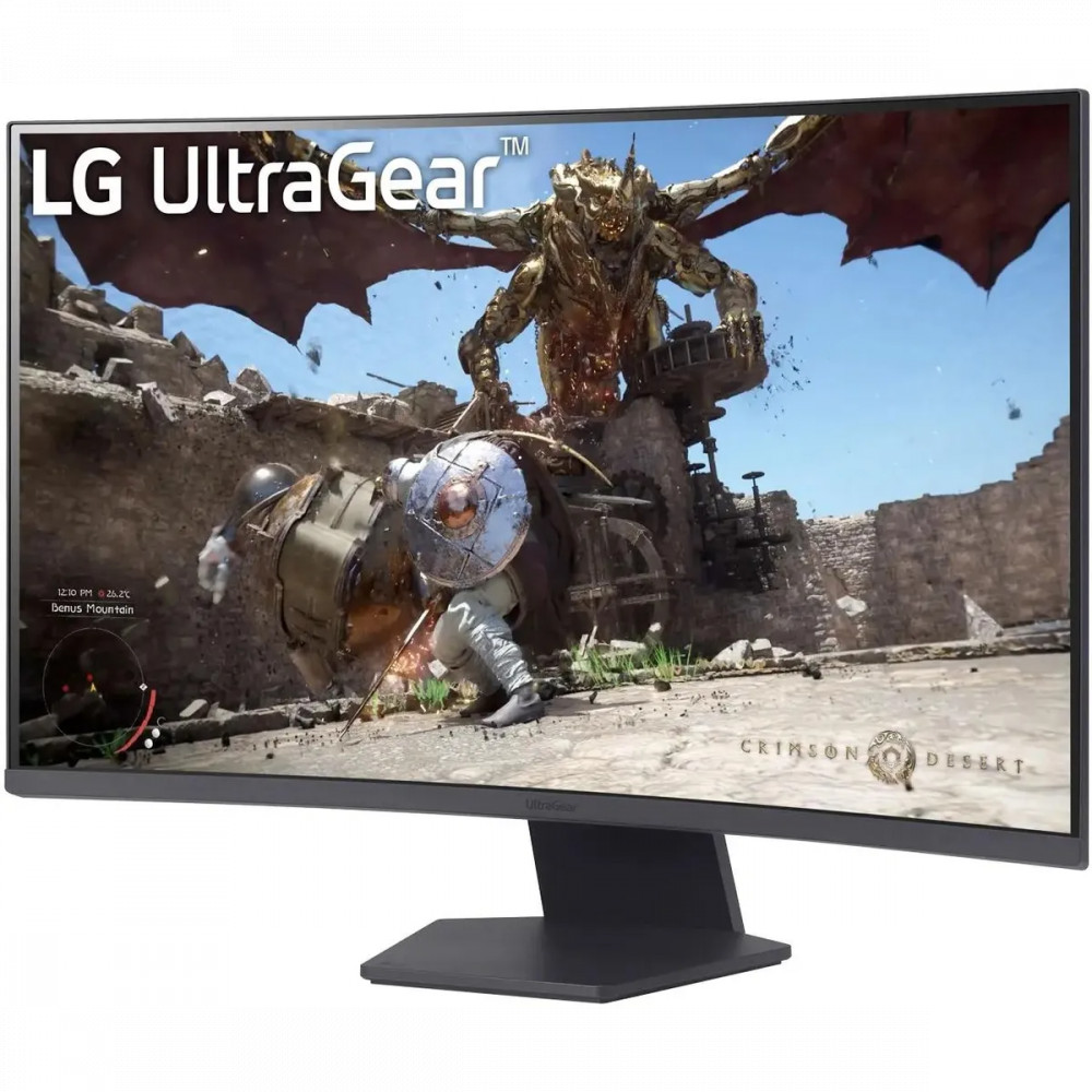 Монитор LG UltraGear 32GS60QC-B 32GS60QC-B.ARUZ 31.5 ", VA, Quad HD 2560x1440 (16:9), 180 Гц - миниатюра 2