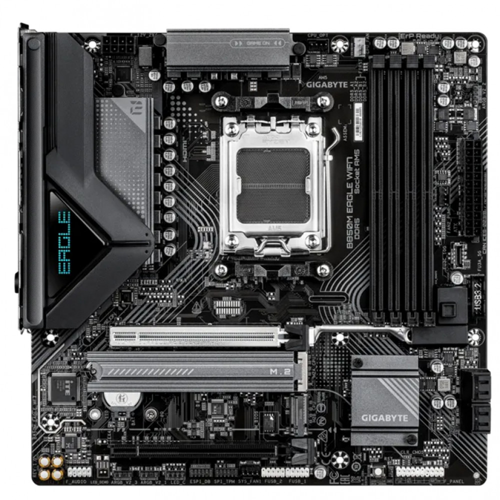 Материнская плата Gigabyte B850M EAGLE WIFI7 B850M_EAGLE_WIFI7 Micro-ATX, AMD AM5 — фото товара