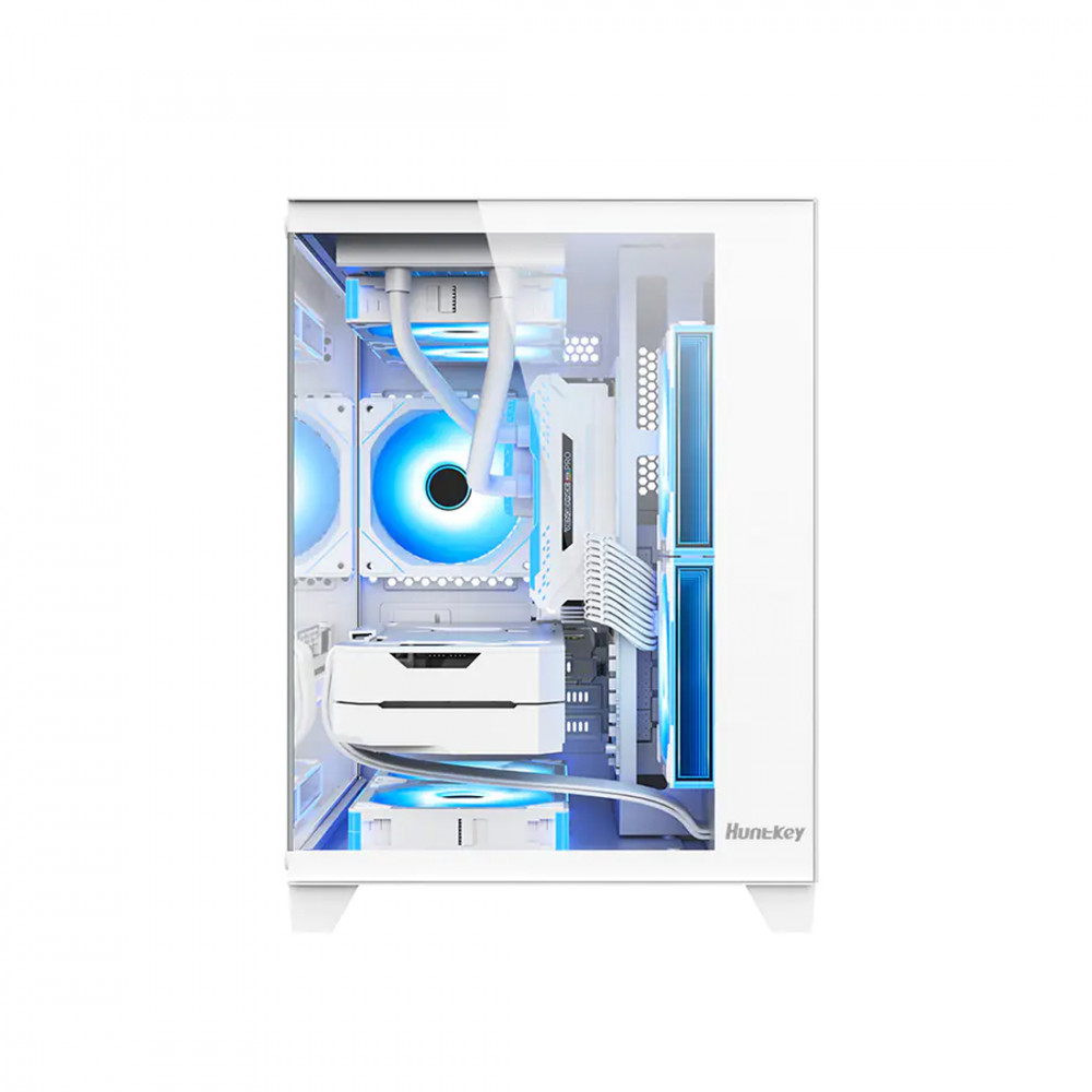 Корпус Huntkey S900 White Mini-Tower - миниатюра 3