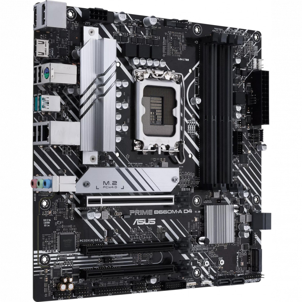 Материнская плата Asus PRIME B660M-A D4-CSM Micro-ATX, LGA 1700 — фото товара