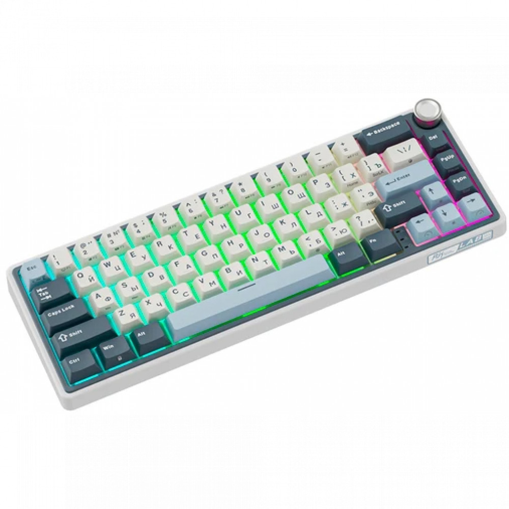 Клавиатура Royal Kludge R65 Moon (Cream Switch) 6935280827785 Проводная, USB - миниатюра 5