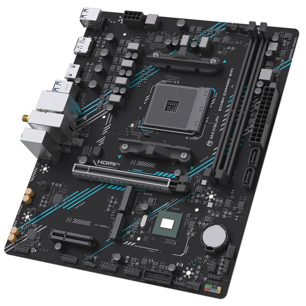 Материнская плата Maxsun MS-B550M GAMING WIFI 6940709661901 Micro-ATX, AMD AM4 - миниатюра 2