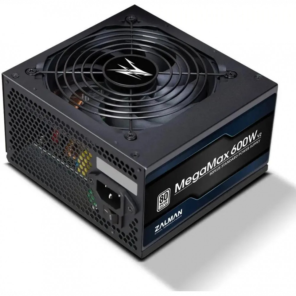Блок питания Zalman MegaMax 600W (ZM600-TXIIV2) ZM600-TXIIv2 600 Вт - миниатюра 2