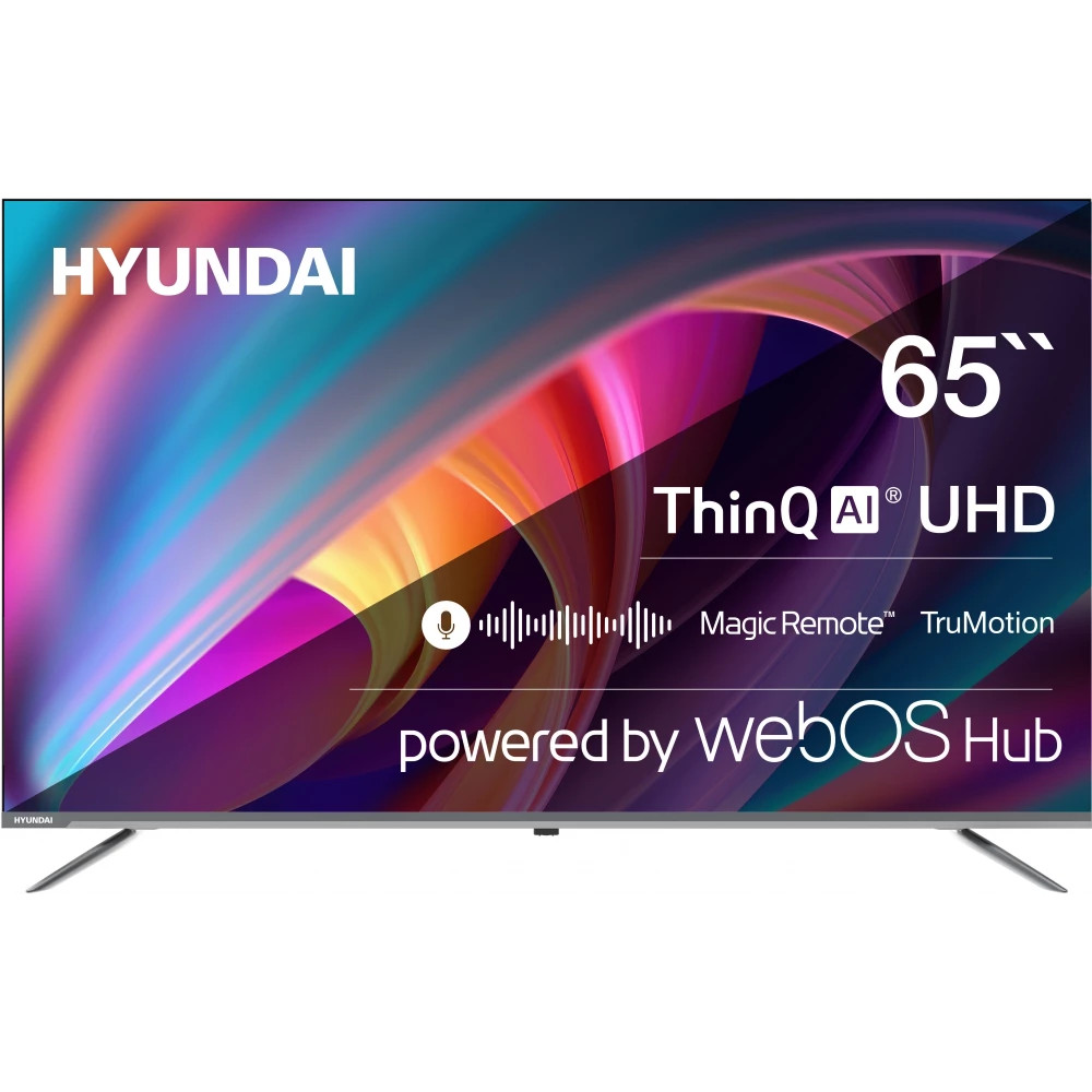 Телевизор Hyundai H-LED65BU7100 65 ", Smart TV, Серый — фото товара