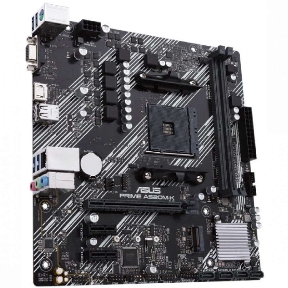 Материнская плата Asus PRIME A520M-K 90MB1500-M0EAY0|| Micro-ATX, AMD AM4 - миниатюра 2