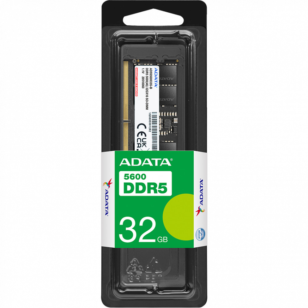 ОЗУ ADATA AD5U560032G-S DIMM, DDR5, 32 Гб, 5600 МГц - миниатюра 2