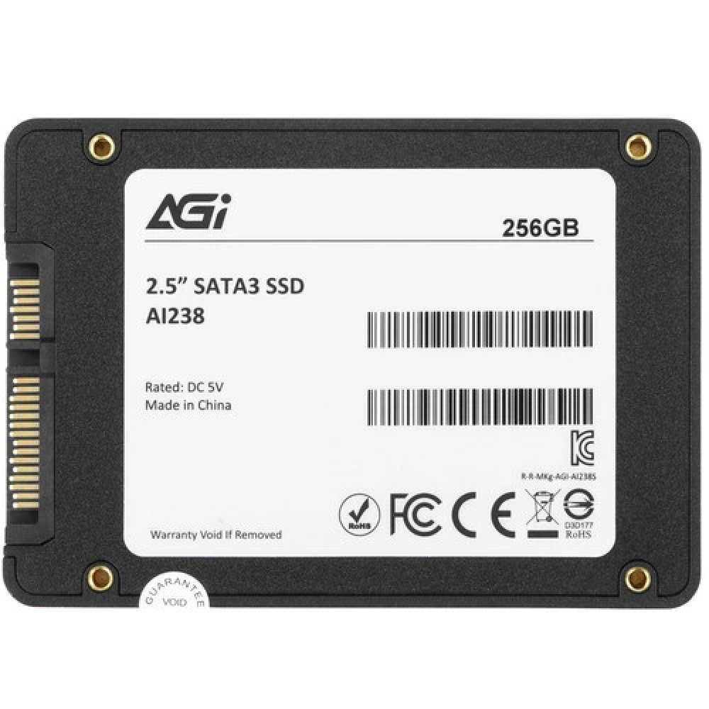Жесткий диск ELP Imaging AGI256G25AI238-CB SSD (твердотельные), 256 ГБ, 2.5 дюйма, SATA - миниатюра 2