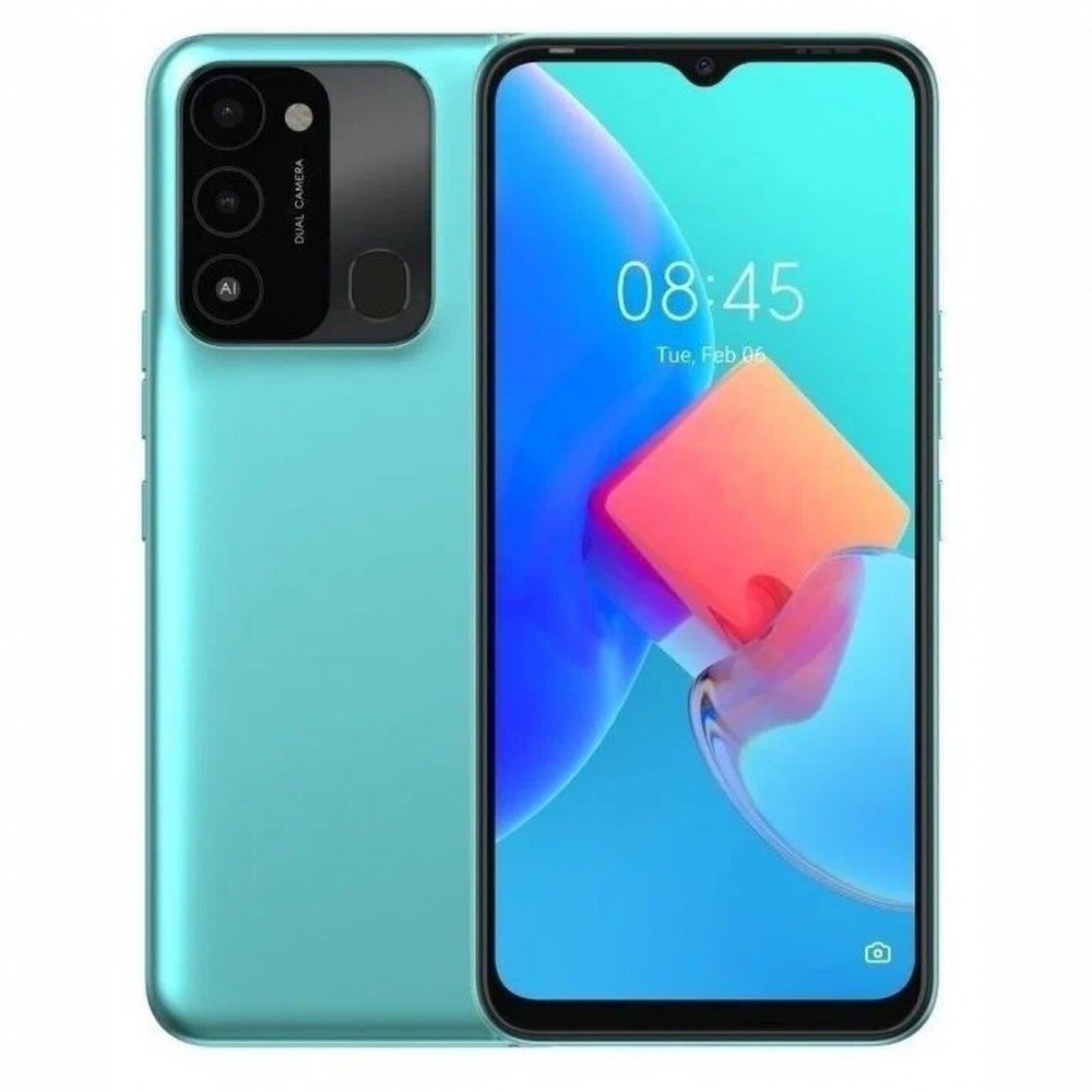 Смартфон TECNO Spark 8C KG5K/TURQUOISE CYAN 128 Гб, 4 Гб — фото товара