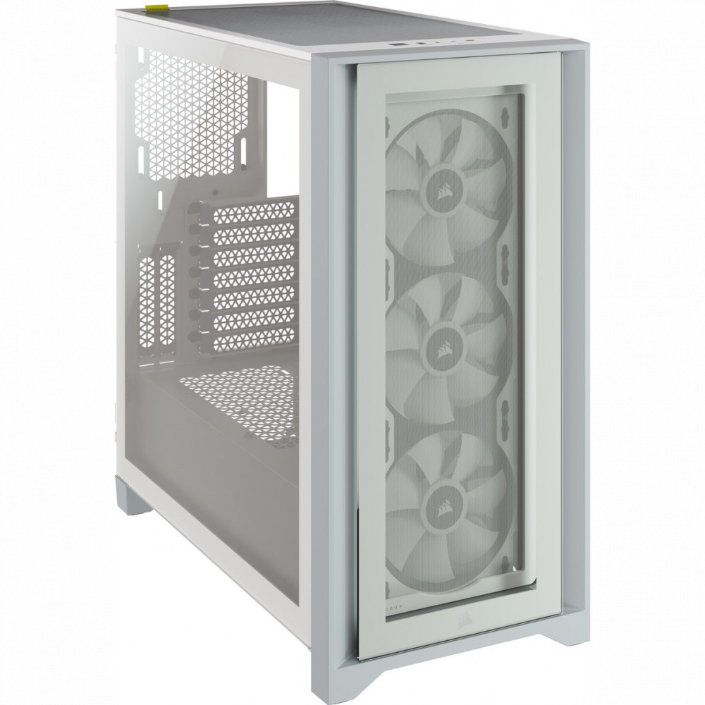 Корпус Corsair iCUE 4000X RGB White CC-9011205-WW Mid-Tower - миниатюра 3