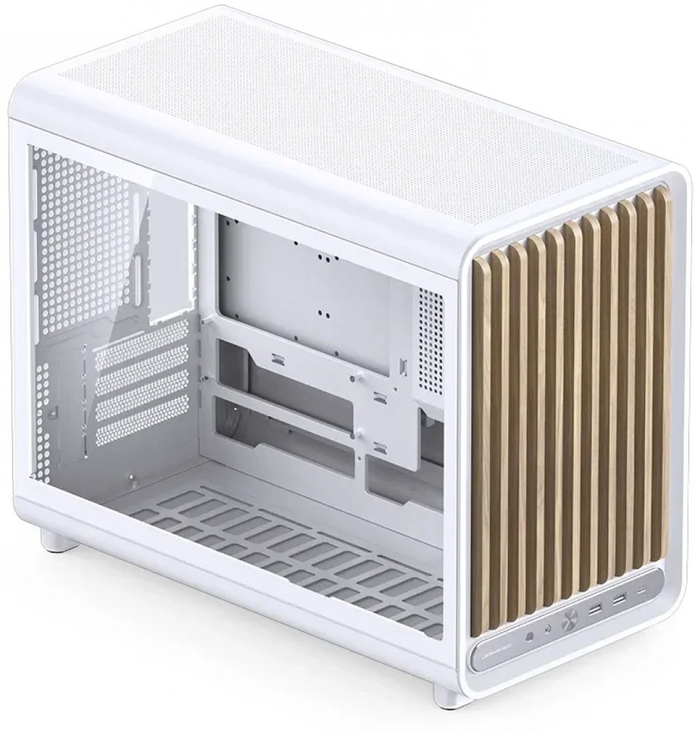 Корпус Jonsbo D33 Wood White D33 WOOD White Mini-Tower — фото товара