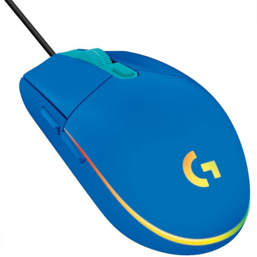 Мышь Logitech G102 Lightsync 910-005810 Игровые, Проводная - миниатюра 2