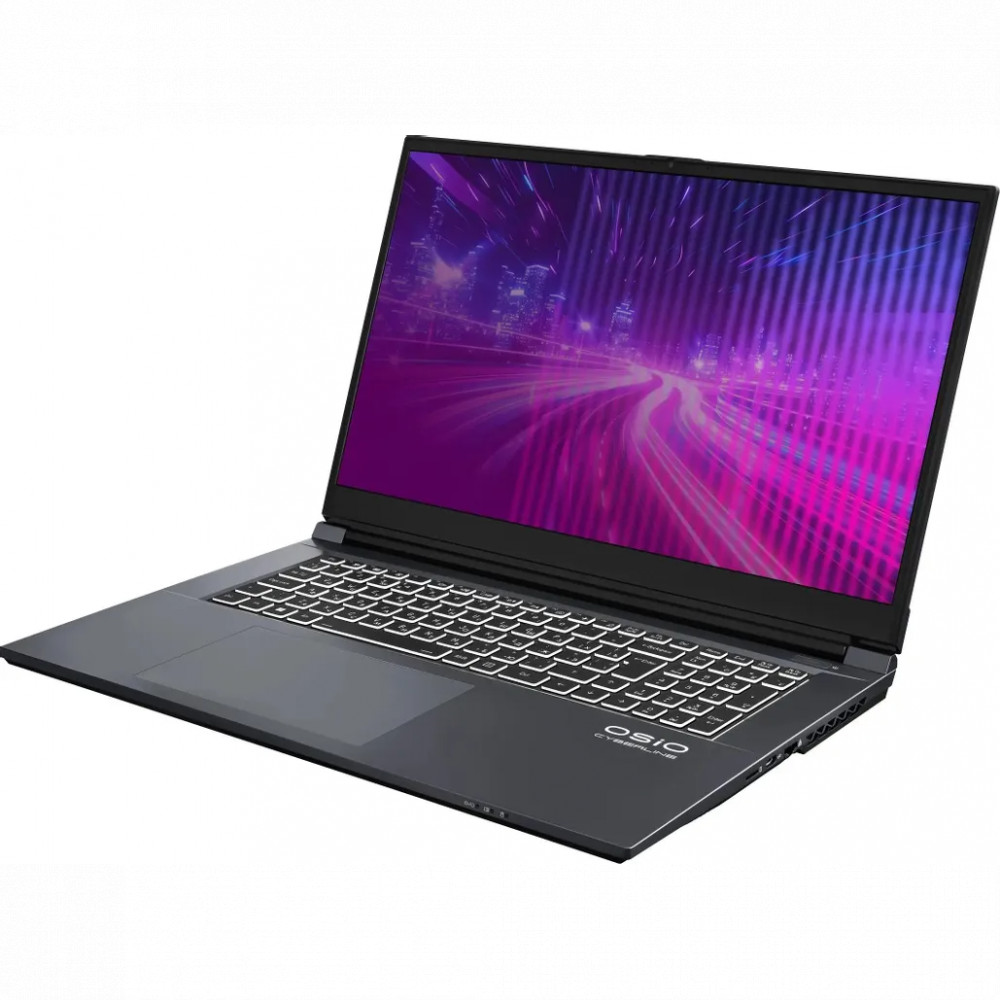 Ноутбук OSIO CyberLine C170I-002 17.3 ", FHD 1920x1080 (16:9), Intel, Core i5, 16 Гб, 512 ГБ, nVidia GeForce RTX 4050 - миниатюра 3