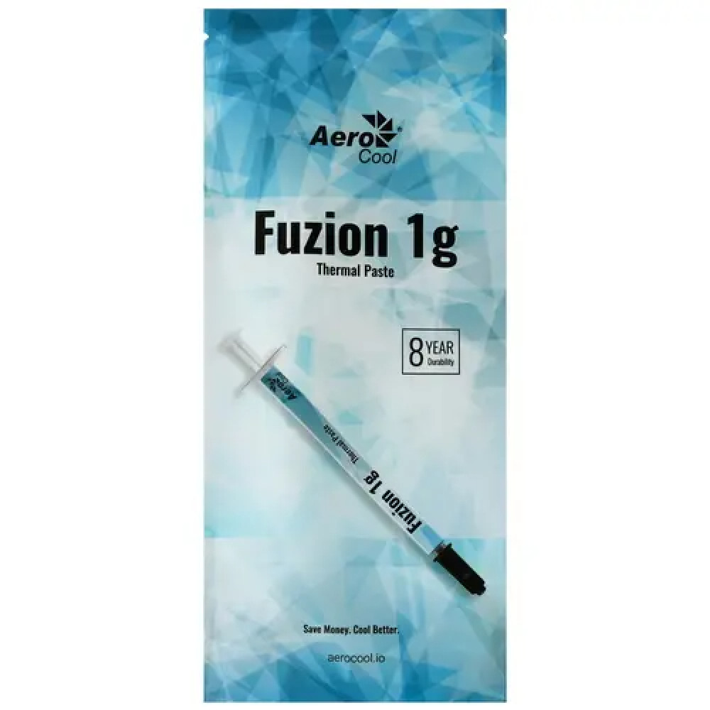 Система охлаждения Aerocool Fuzion, (в шприце), 1 грамм Fuzion 1g Термопаста — фото товара