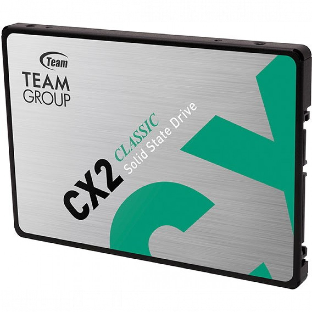 Жесткий диск Team Group CX2 T253X6256G0C101 SSD (твердотельные), 256 ГБ, 2.5 дюйма, SATA — фото товара