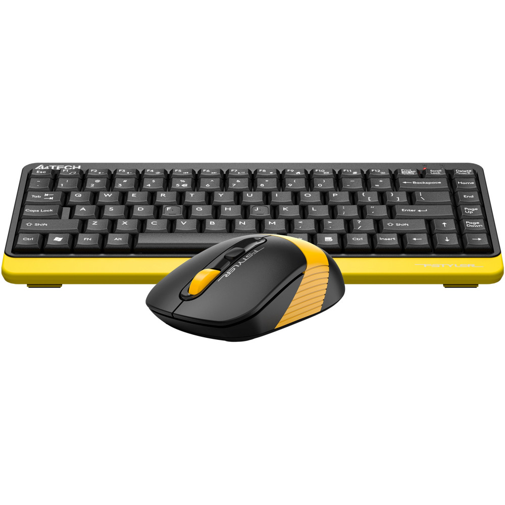 Клавиатура + мышь A4Tech Fstyler FG1110 FG1110 BUMBLEBEE - миниатюра 4
