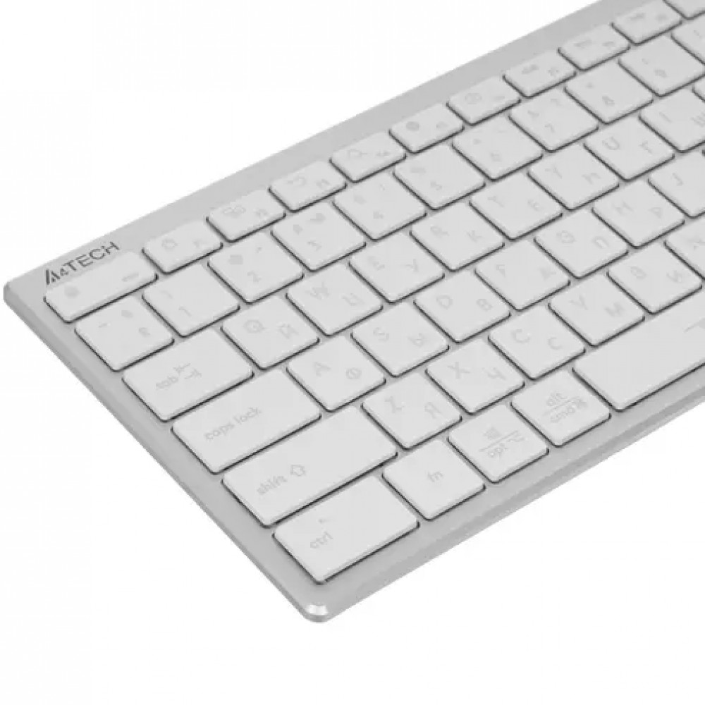 Клавиатура A4Tech Fstyler FX61-Ice Blue-LED USB Проводная, USB - миниатюра 4