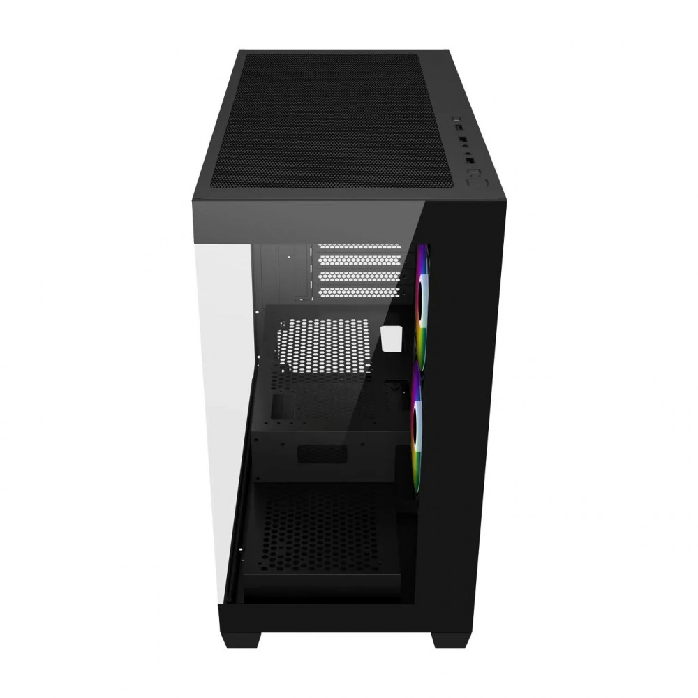 Корпус FSP S340 Black S340-BA Mid-Tower - миниатюра 3