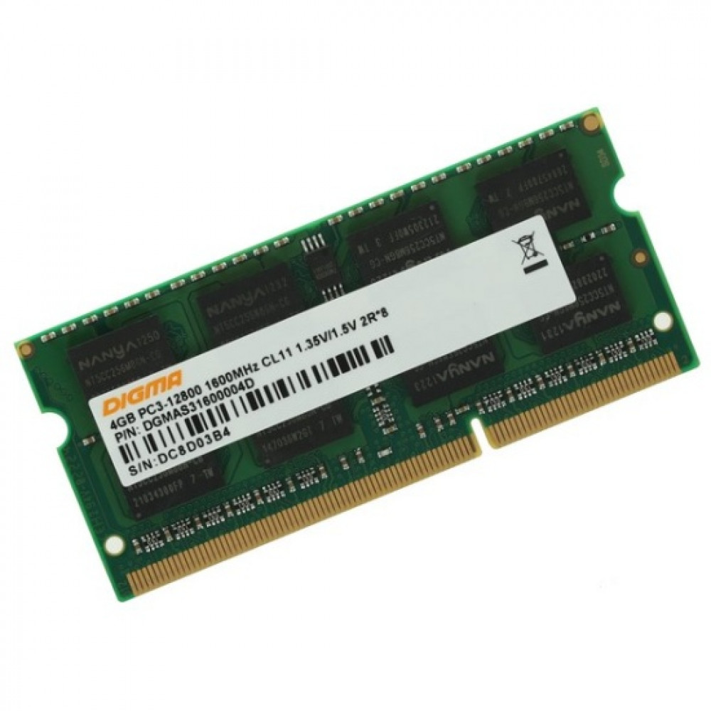 ОЗУ Digma DGMAS31600004D DIMM, DDR3, 4 Гб, 1600 МГц — фото товара