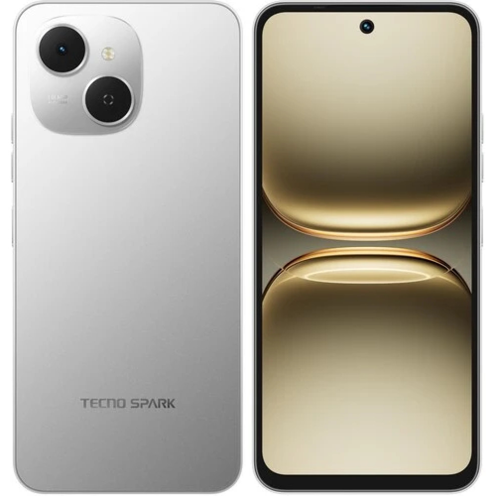 Смартфон TECNO Spark 40C 8/128 GB Titanium Grey KM4K TITANIUM GREY 8/128GB 128 Гб, 8 Гб — фото товара
