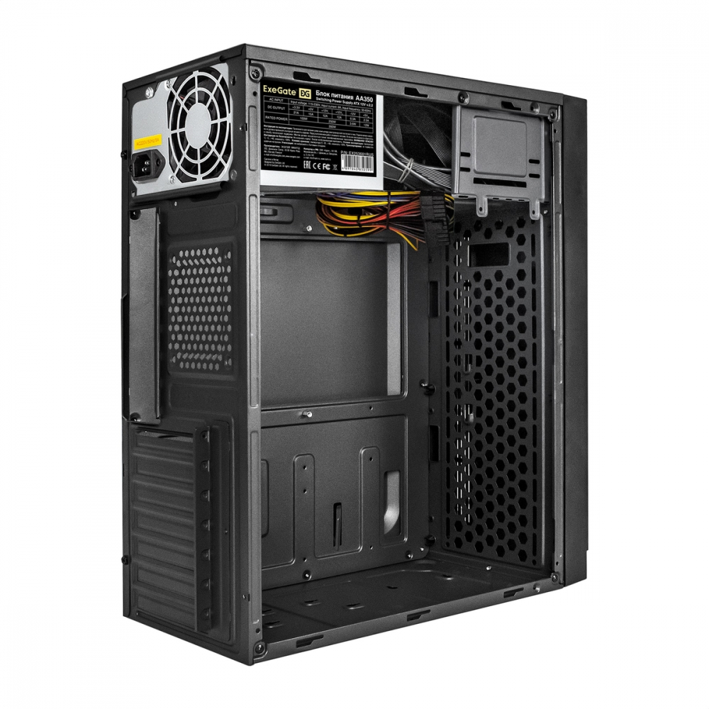 Корпус ExeGate AA-440-AA350 EX290176RUS Mid-Tower - миниатюра 2