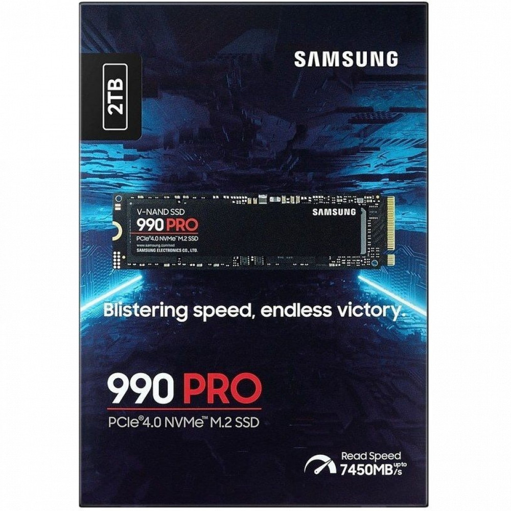 Жесткий диск Samsung 990 PRO MZ-V9P2T0BW SSD (твердотельные), 2 ТБ, M.2, PCIe - миниатюра 4