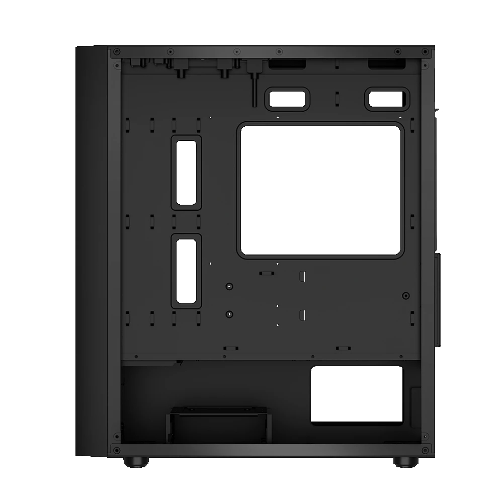 Корпус PCcooler C3B310 Black C3B310-BKP0-GL Mini-Tower - миниатюра 3